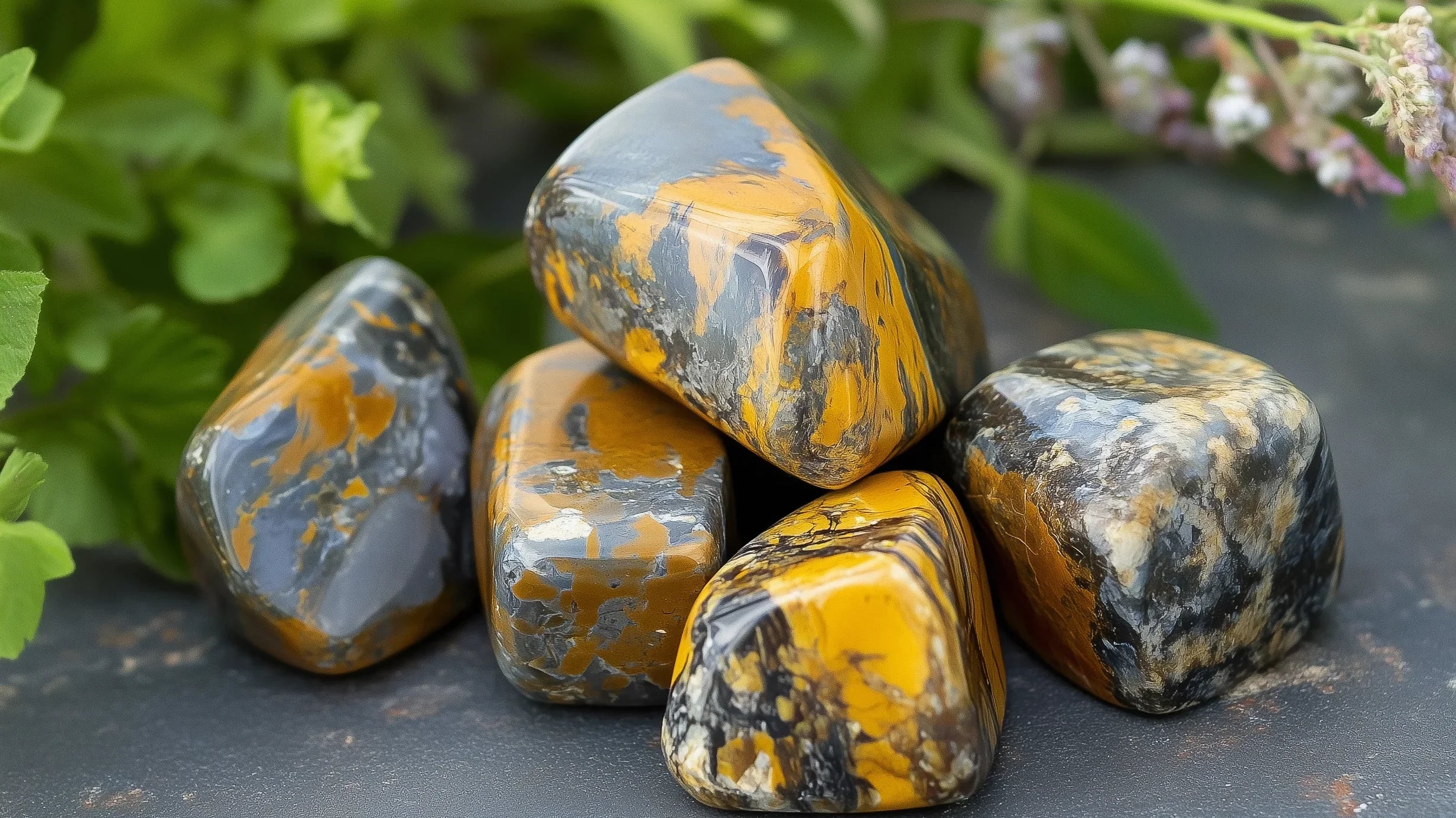 Bumble Bee Jasper Meaning and Healing Crystal Properties