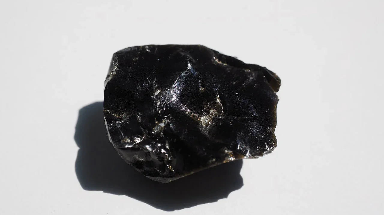Single Obsidian specimen