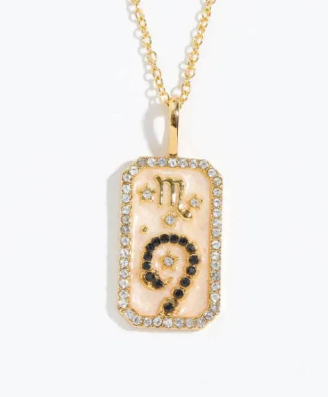 Scorpio Astrological Zodiac Necklace