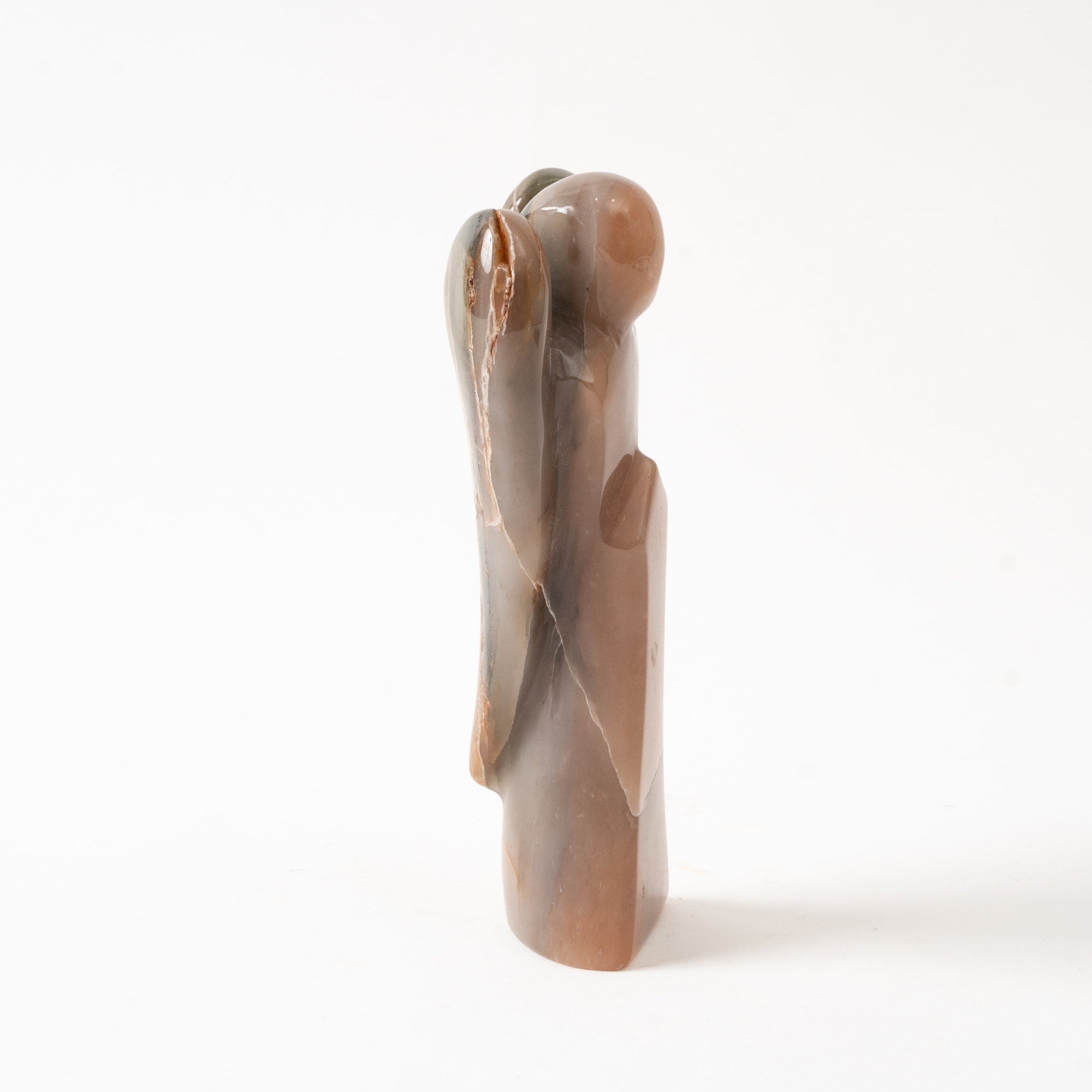Aragonite Angel Polished 400-500g Side