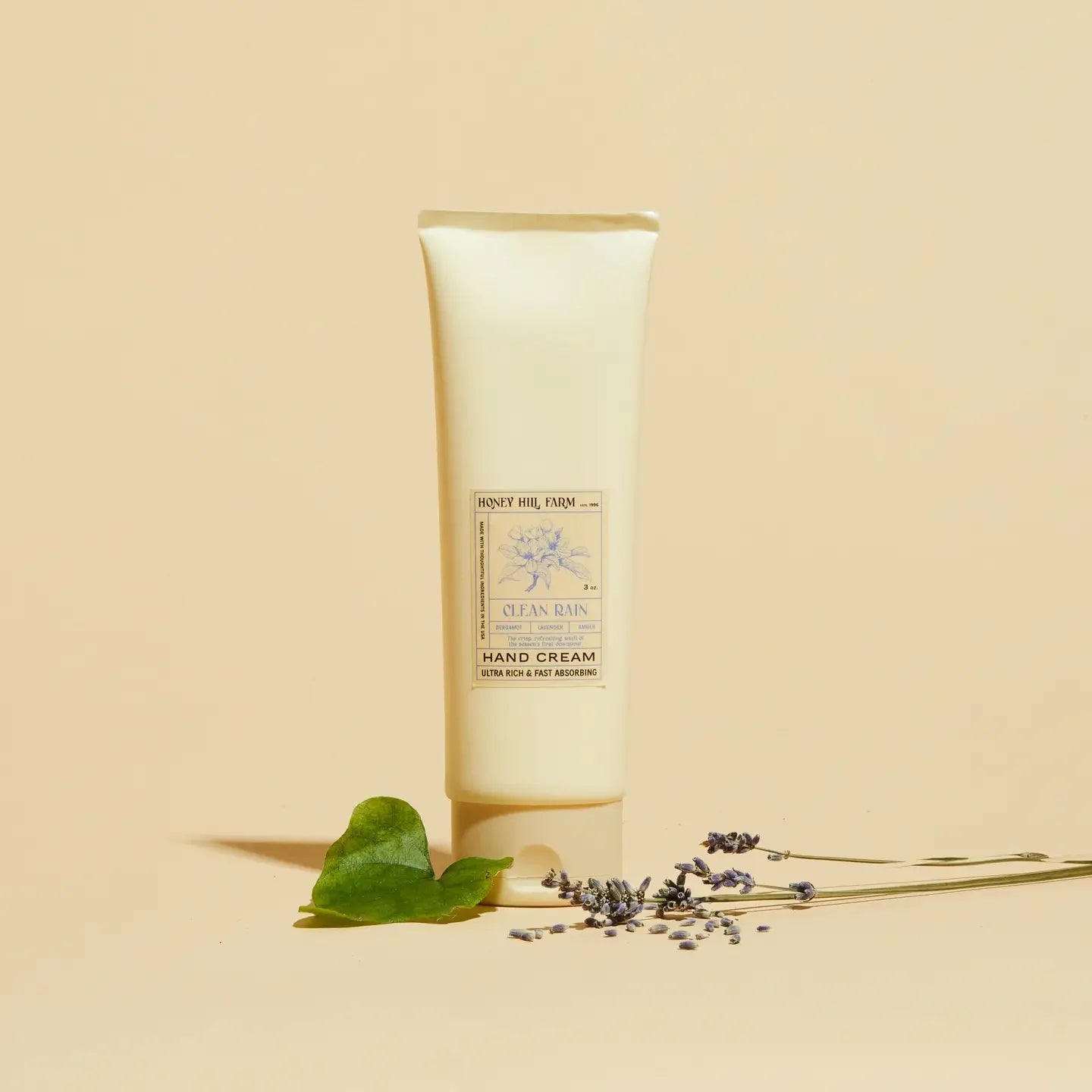 Clean Rain Hand Cream With Background