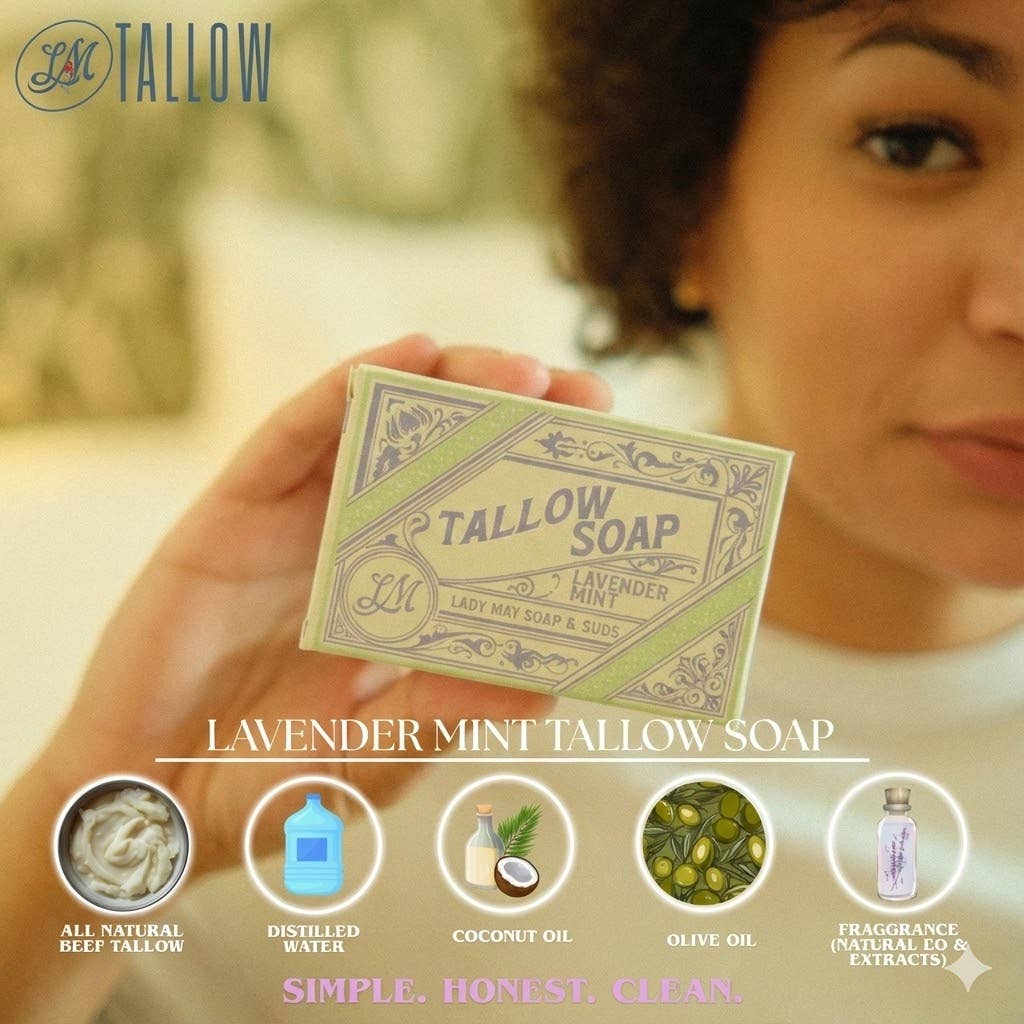 tallow soap bar main ingredients