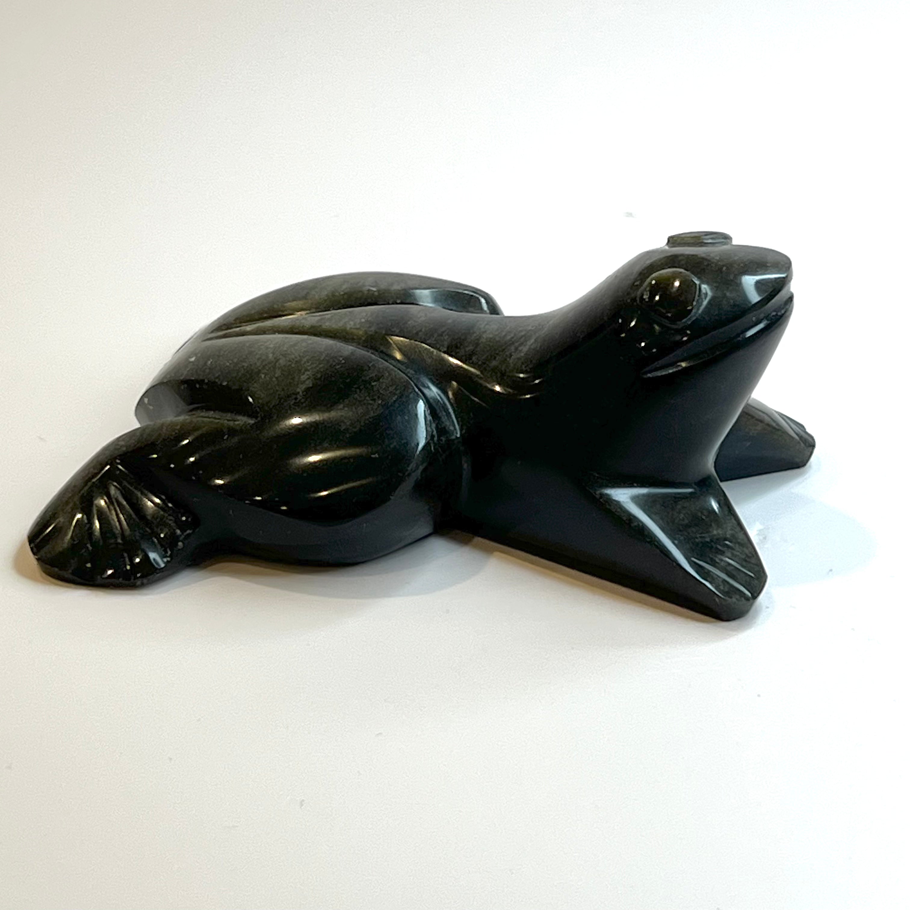 Obsidian Sheen Frog 3.5"