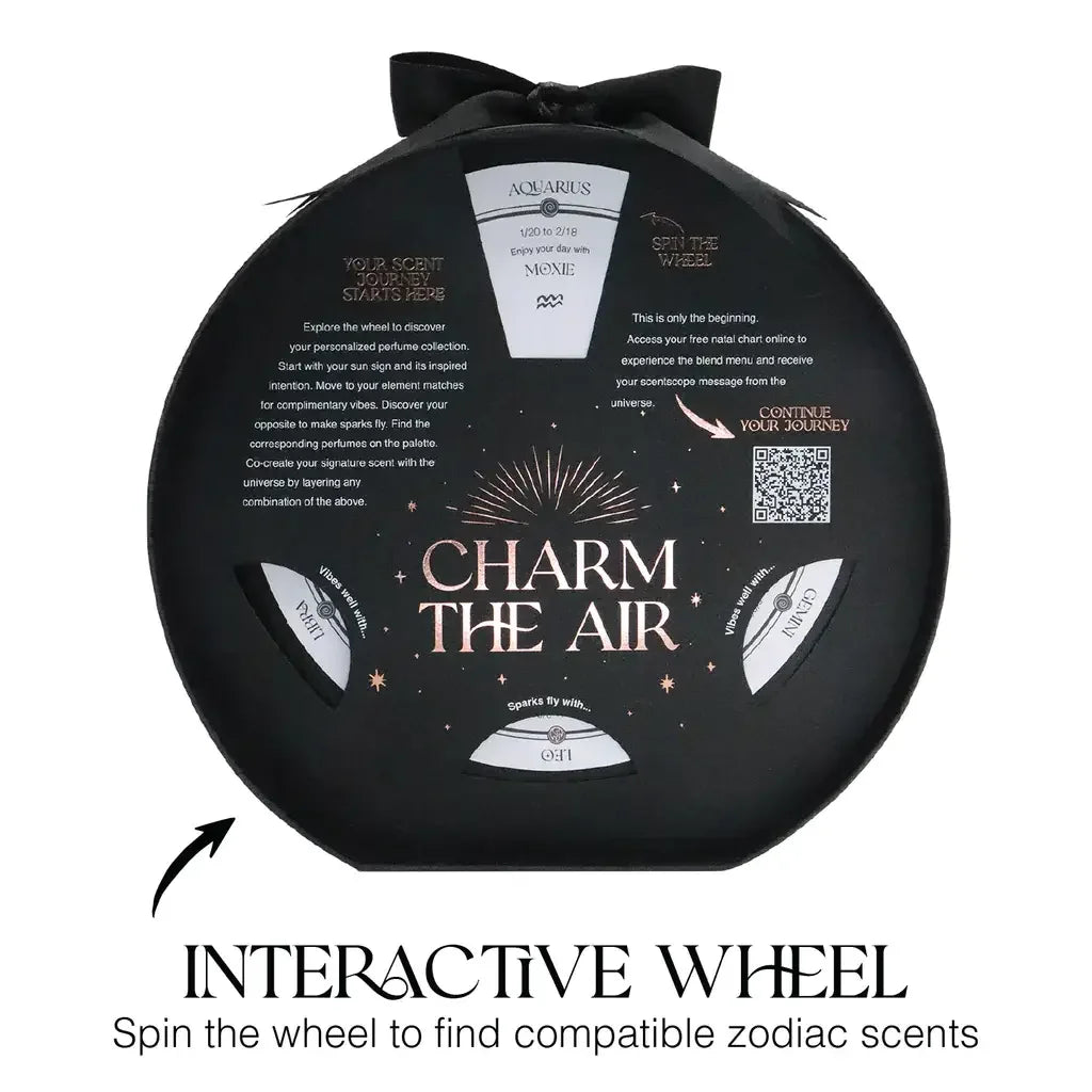 Astrology Perfume Palette Flight Gift Set Wheel