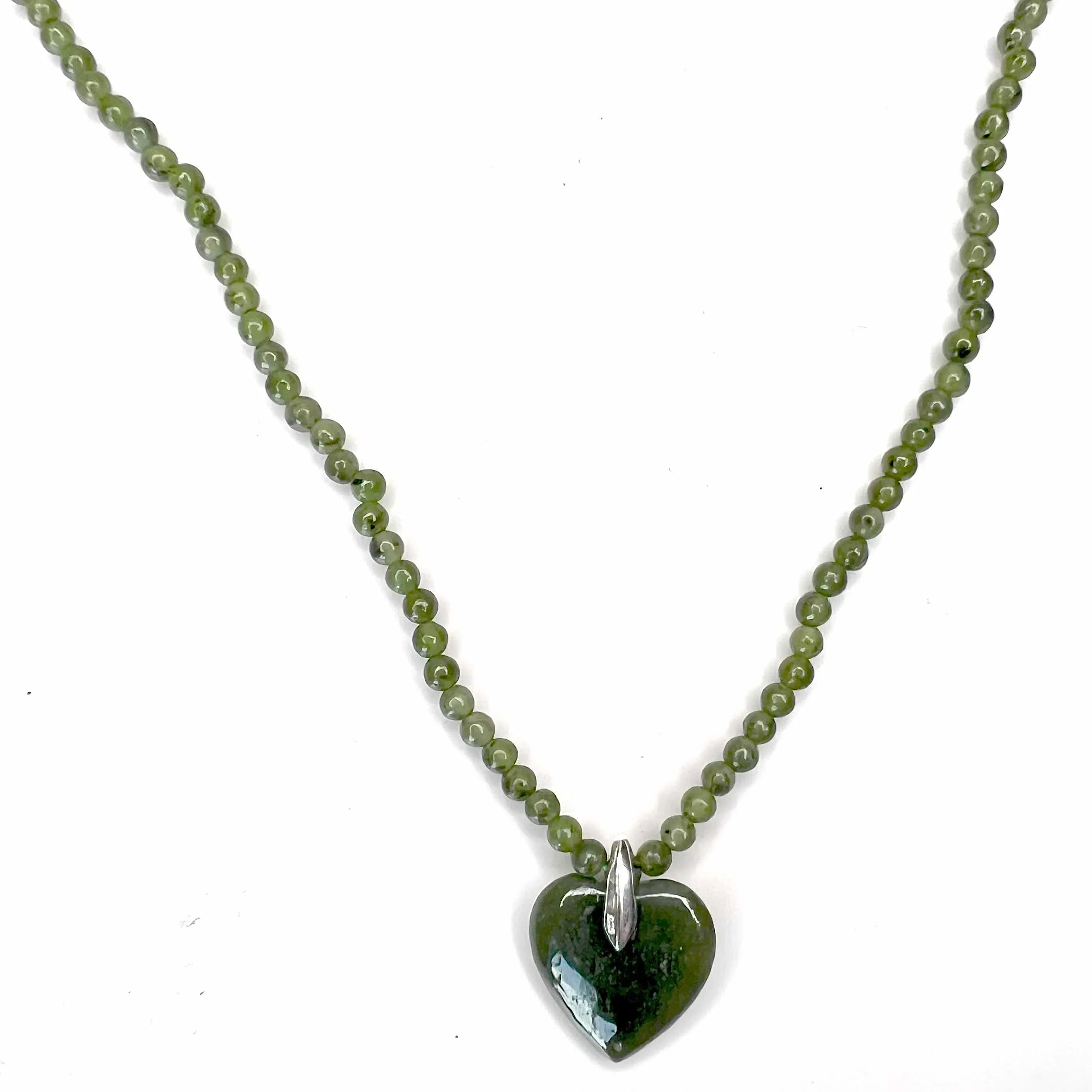 Jade Heart Necklace