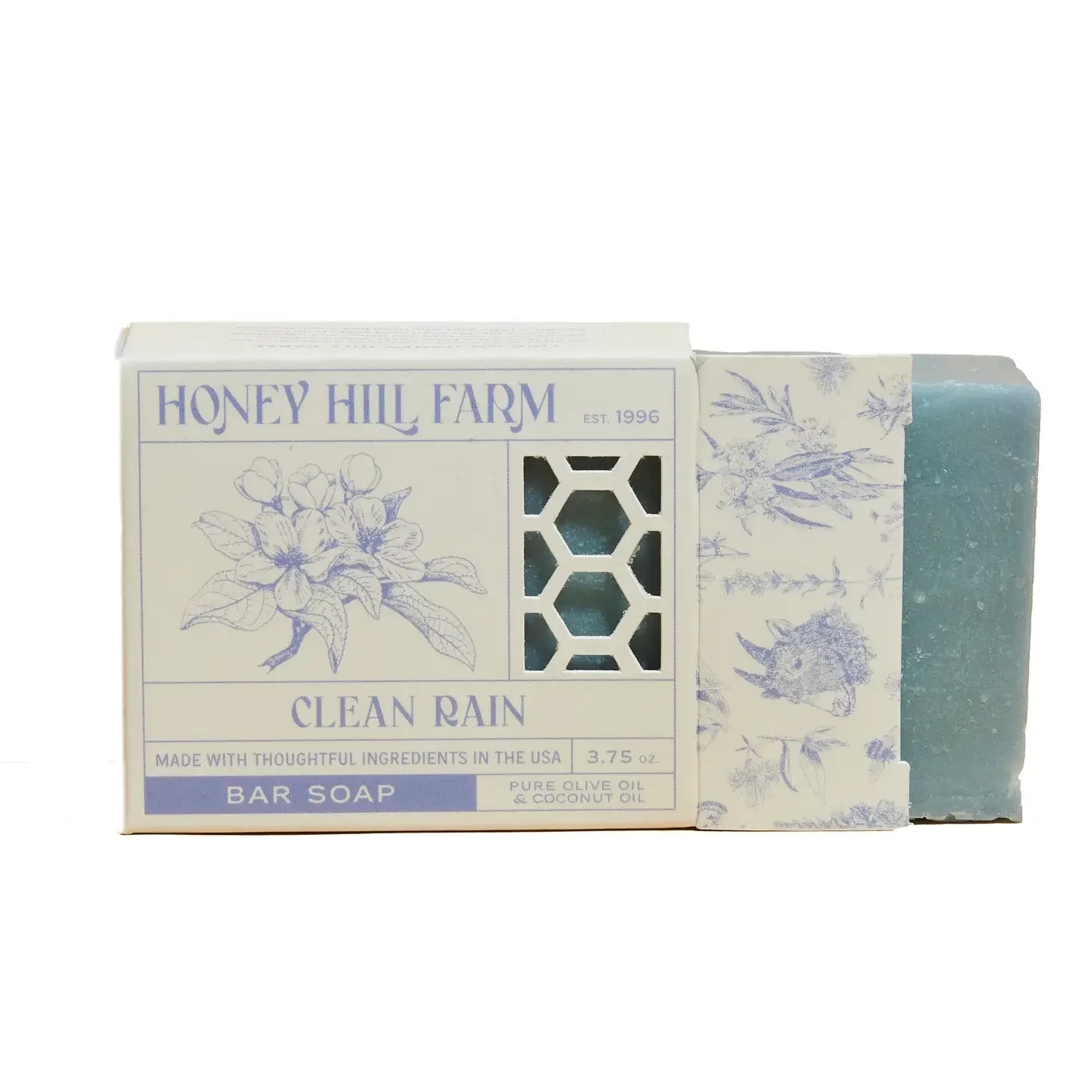 Clean Rain Bar Soap Boxed