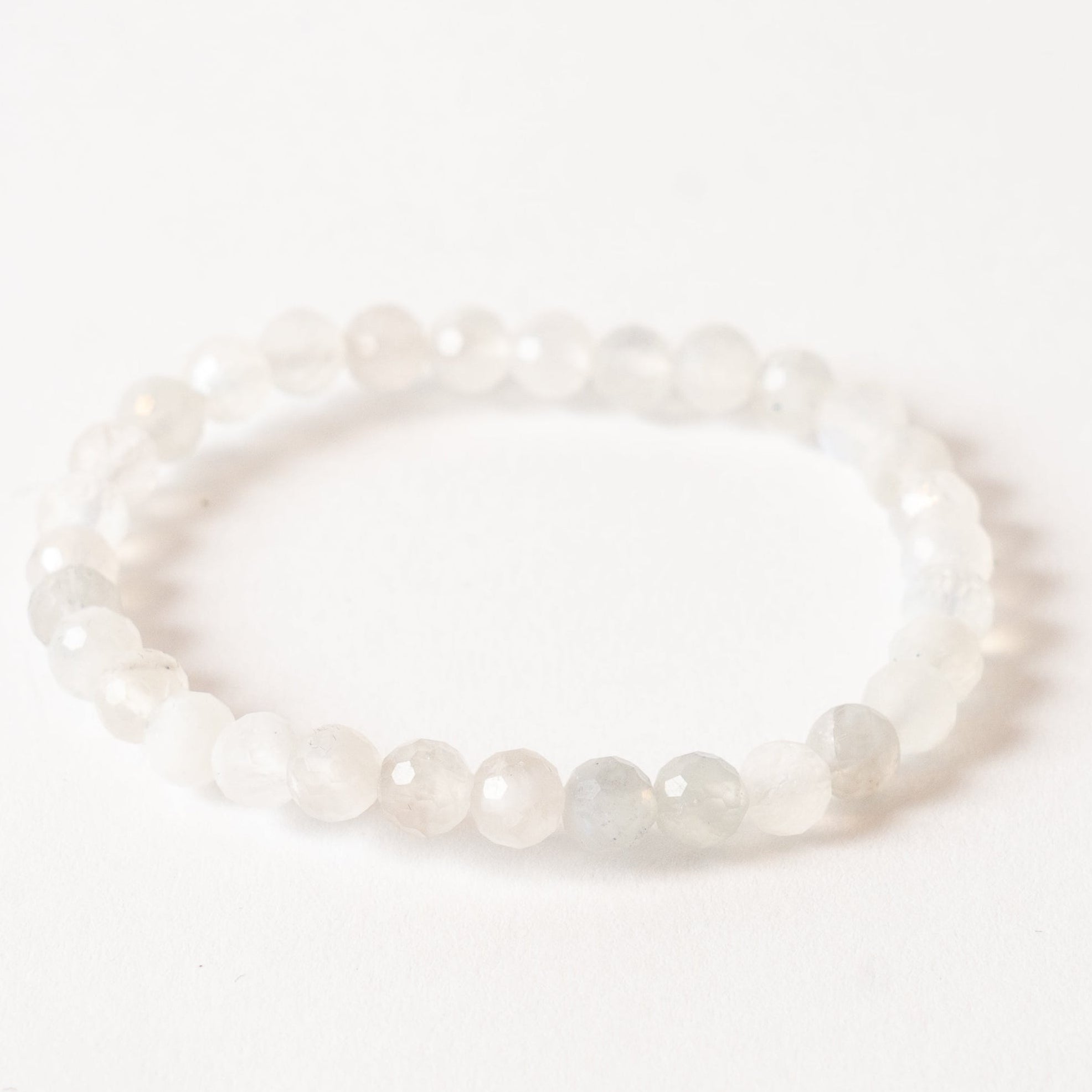 Beaded bracelet on a white background