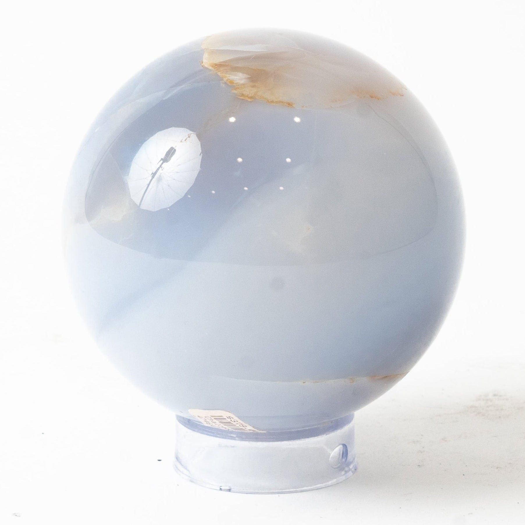 Chalcedony Blue Sphere
