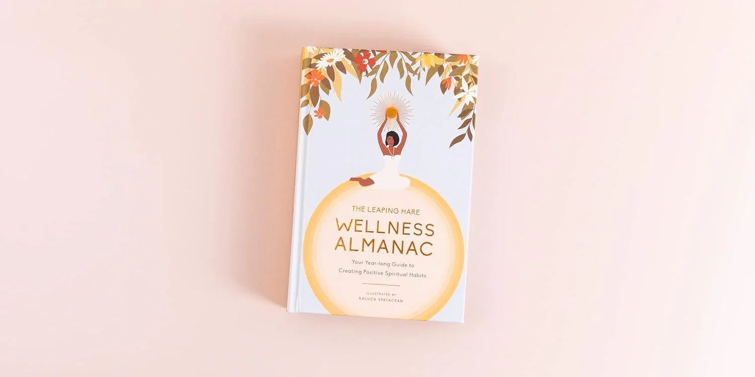 Leaping Hare Wellness Almanac: Your Yearlong Guide to Creating Positive Spiritual Habits on Pink