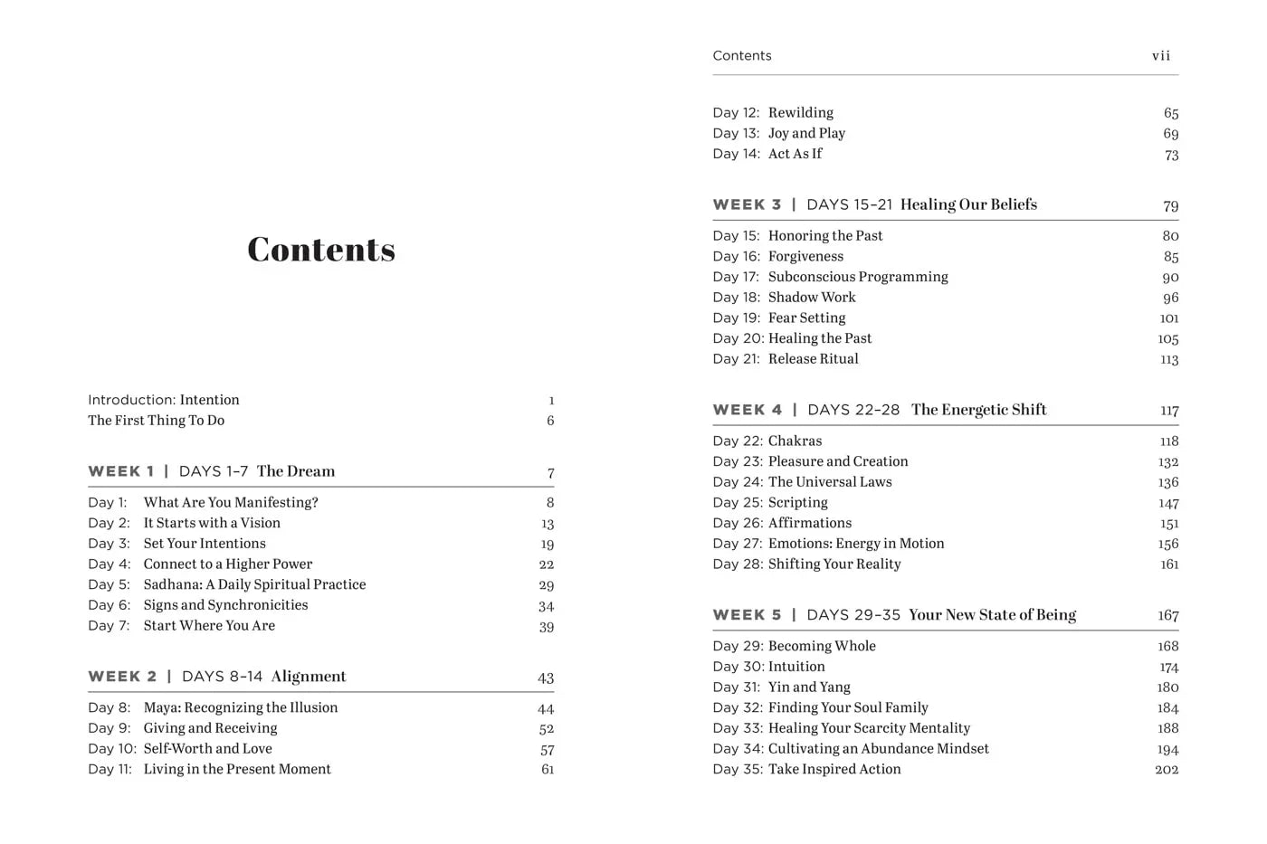 How to Manifest Contents