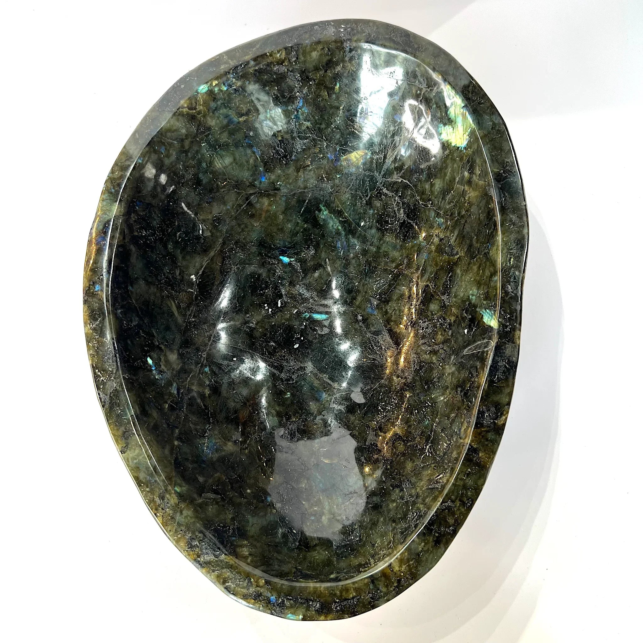 Labradorite Polished Bowl