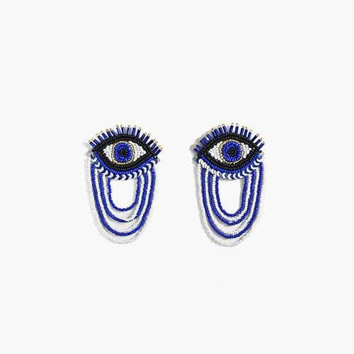 Egyptian Evil Eye Earrings
