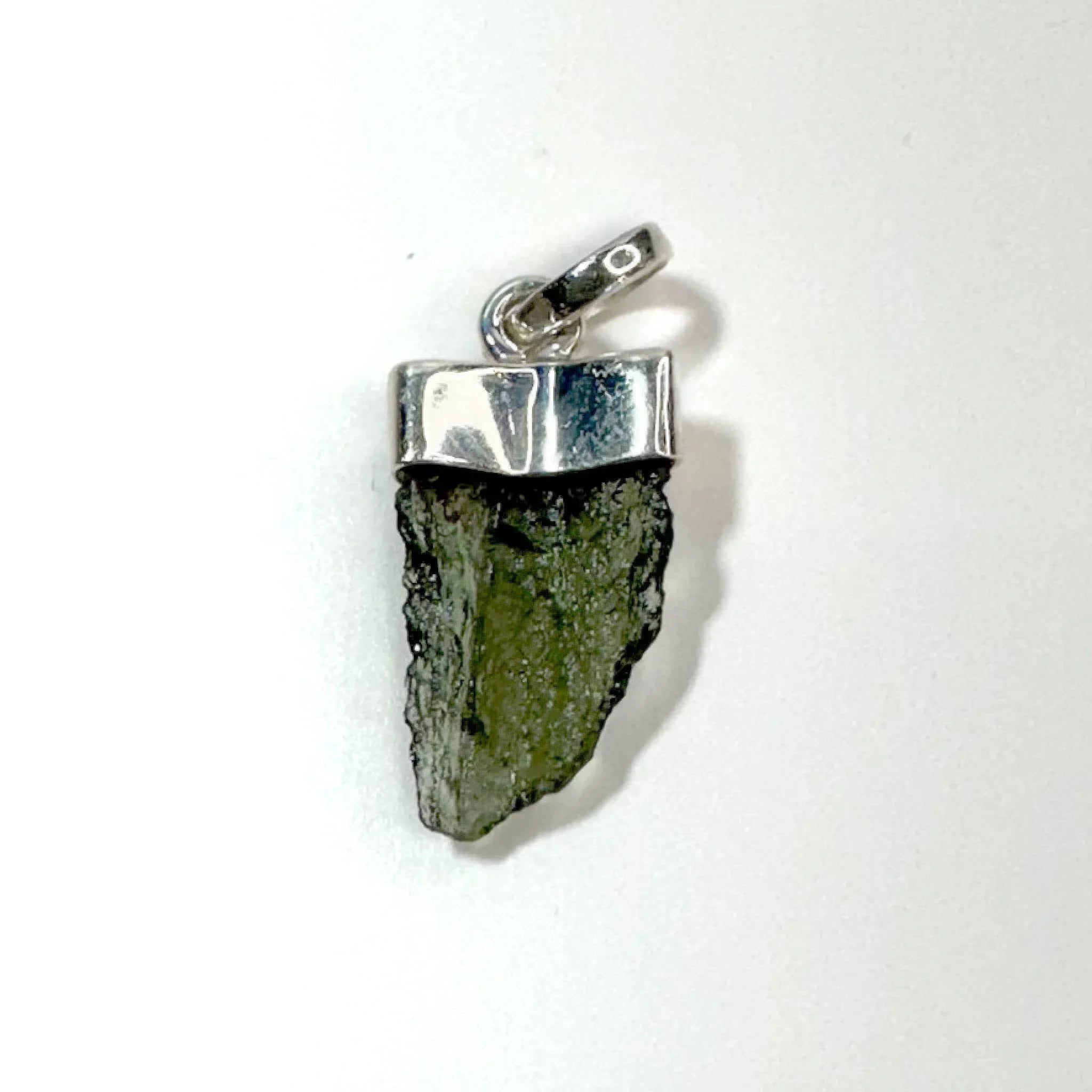 Moldavite Sterling Silver Pendant variant