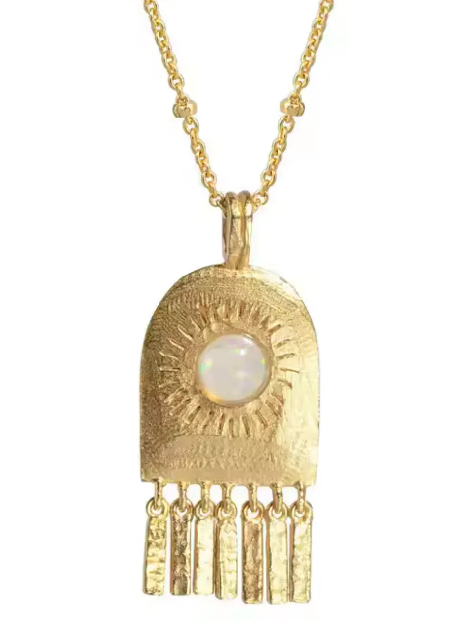 Open Door Solar Chime Amulet Necklace
