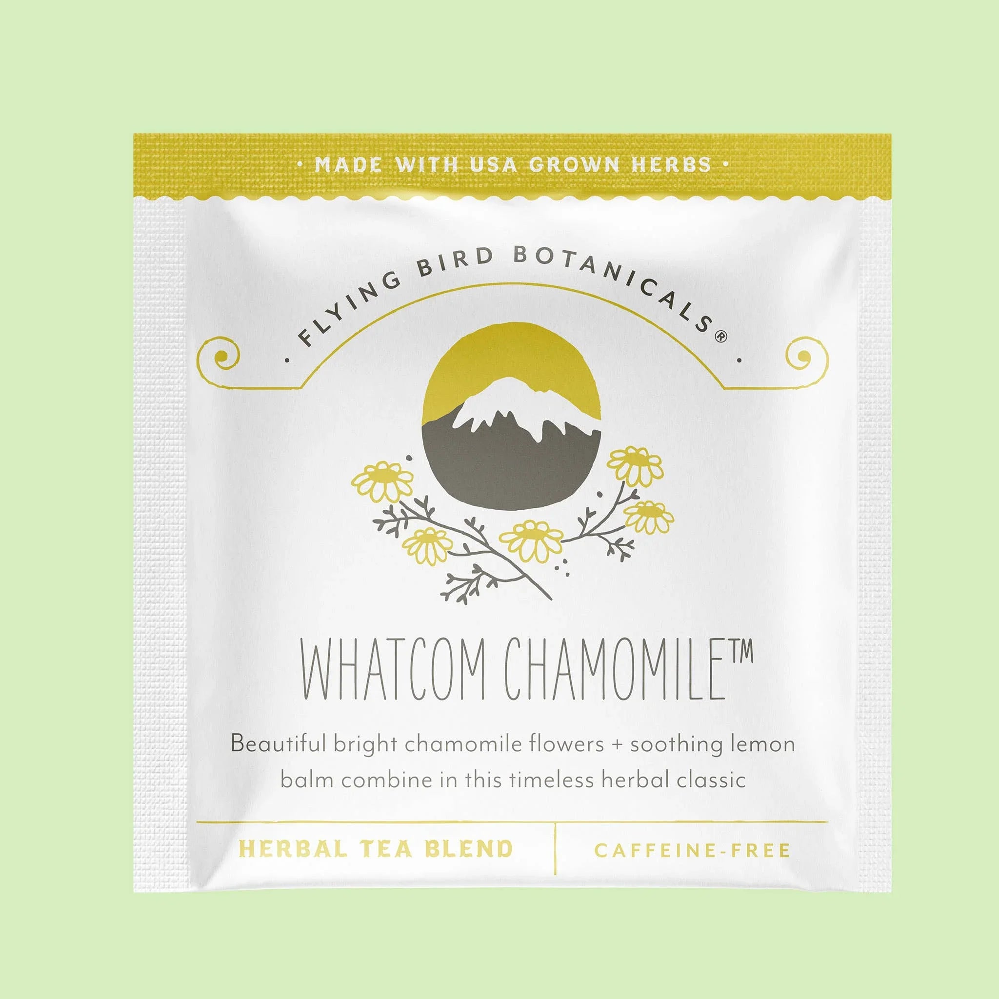 Whatcom Chamomile Tea Bag