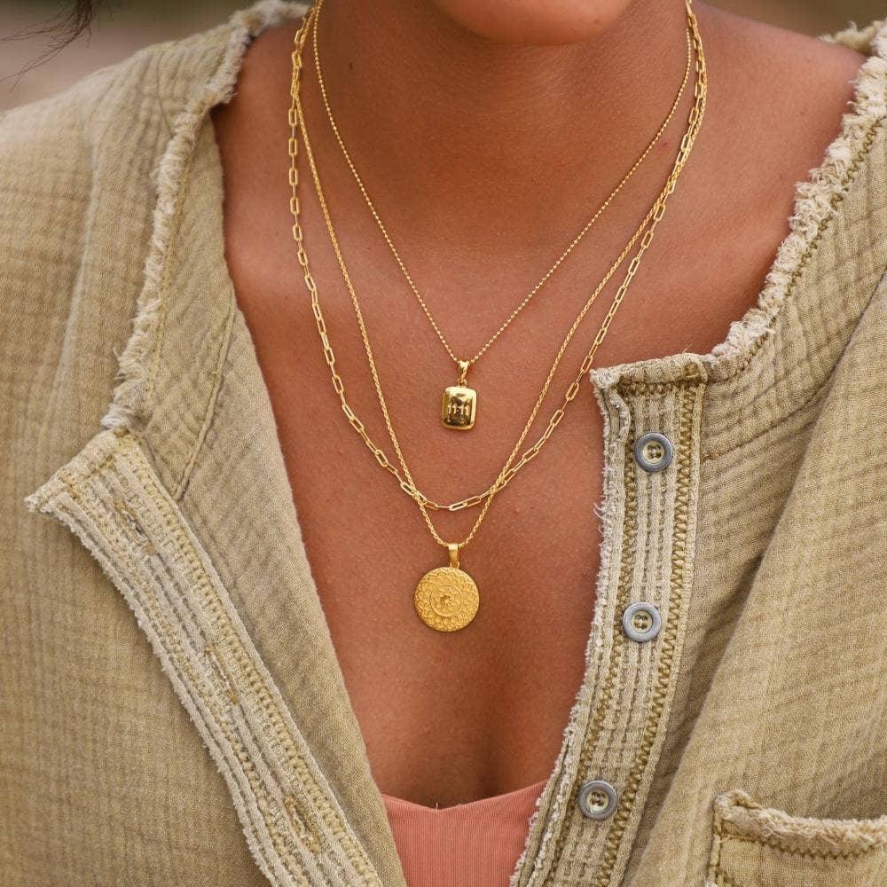 Lucky Number 11:11, I am Divinely Guided Necklace Layered