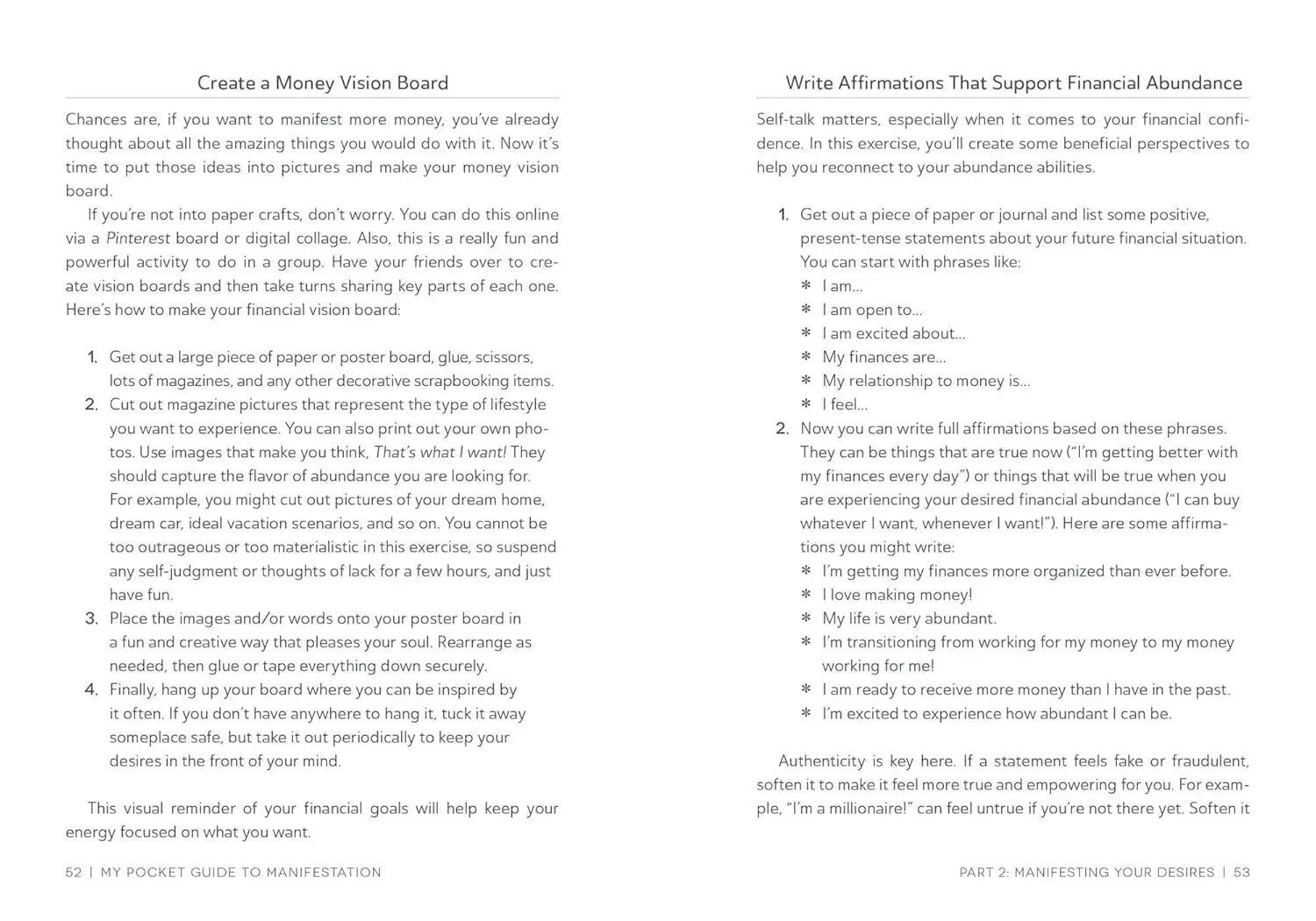 My Pocket Guide to Manifestation Page 3