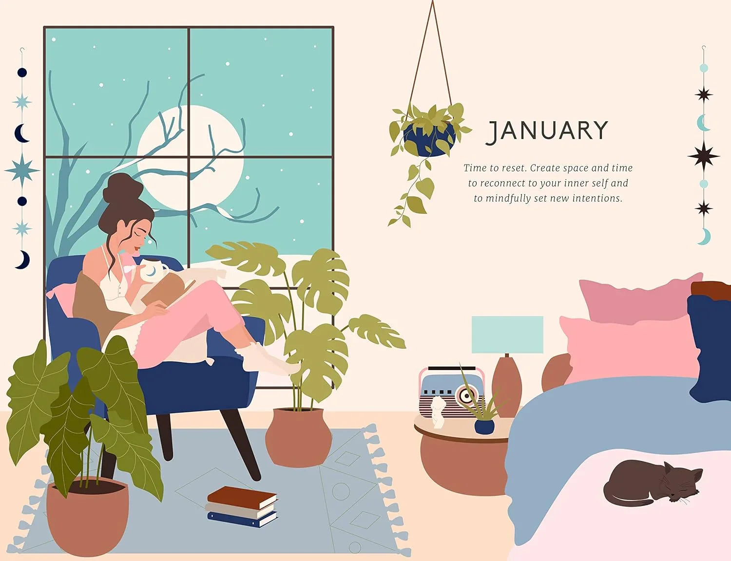 Leaping Hare Wellness Almanac: Your Yearlong Guide to Creating Positive Spiritual Habits Inside