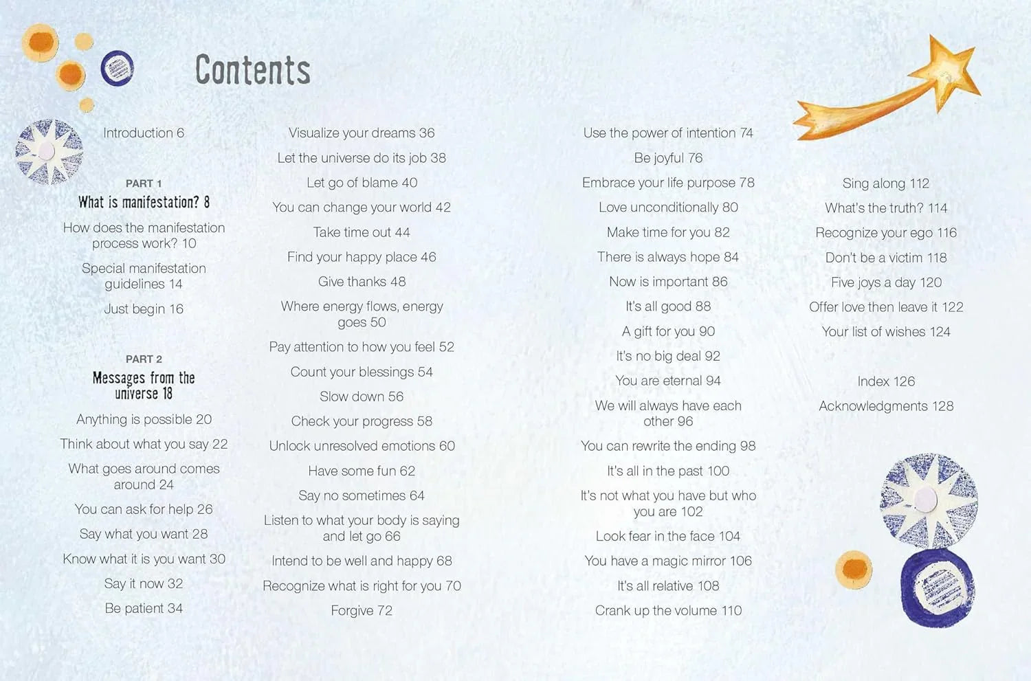 Make It Happen: Manifest Joy and Peace in the Life of Your Dreams Contents