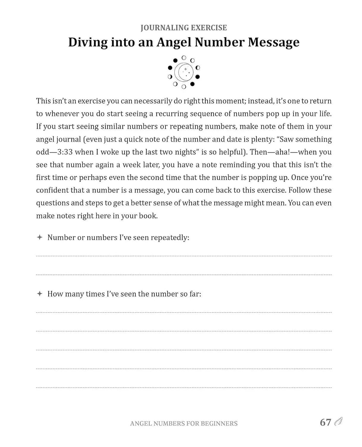 The Angel Workbook Page 2