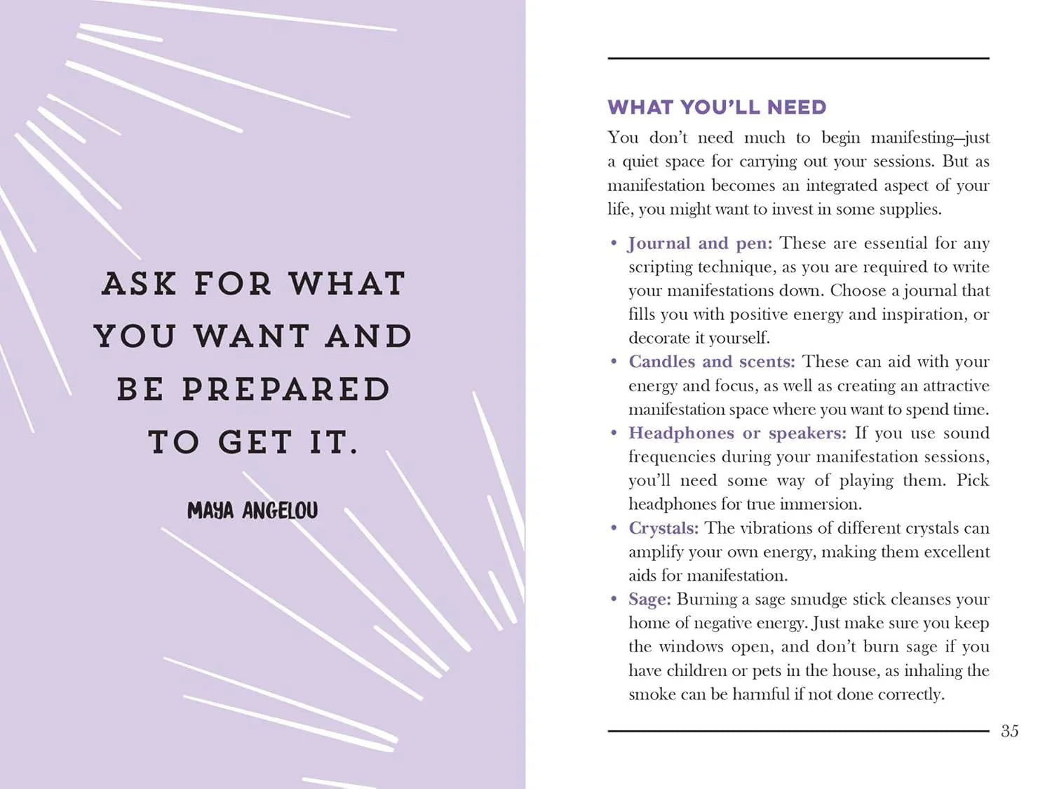 Little Book of Manifestation Page 1