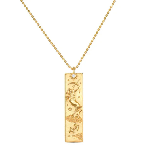 Sagittarius Zodiac Necklace