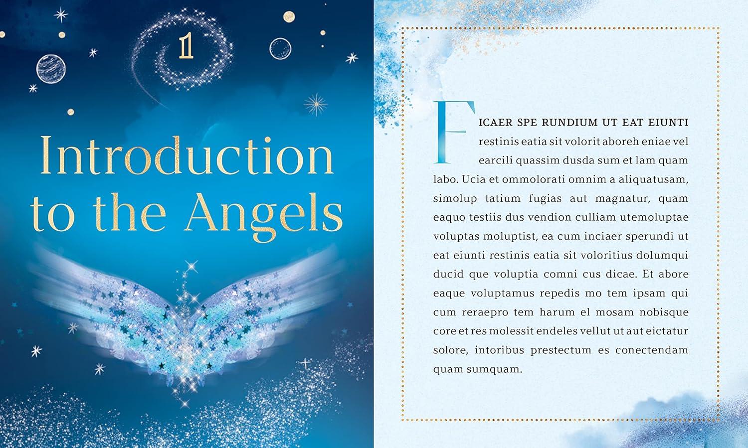 Angel Numbers: An Enchanting Meditation Book of Spirit Guides and Magic Back