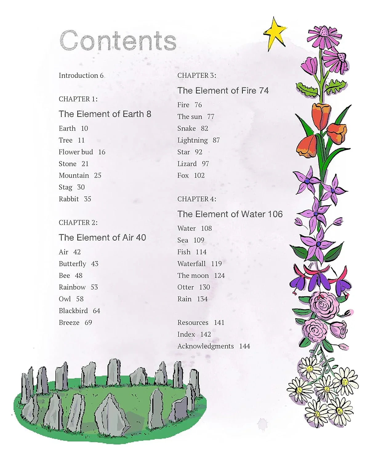 Nature's Blessings: Connect with the Earth Every Day Through Simple Activities, Mantras, and Meditations Contents