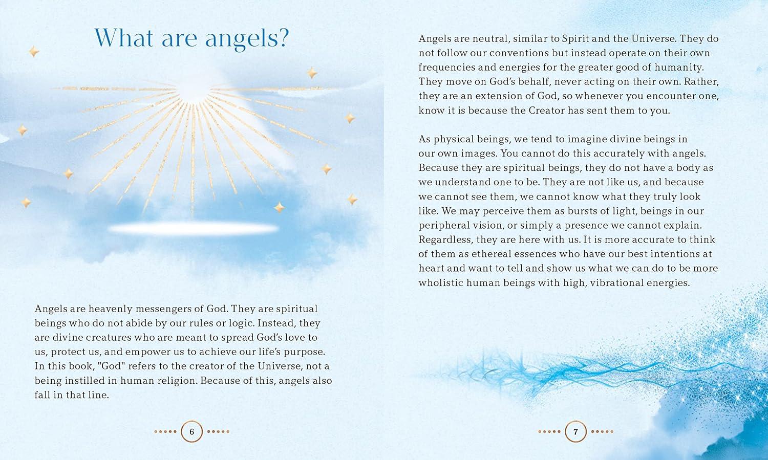 Angel Numbers: An Enchanting Meditation Book of Spirit Guides and Magic Inside Page