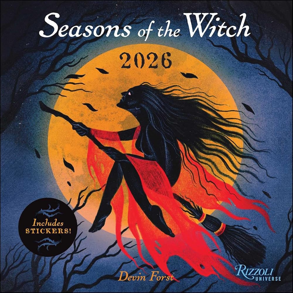 Seasons of the Witch 2026 Wall Calendar (Includes Stickers) cover image