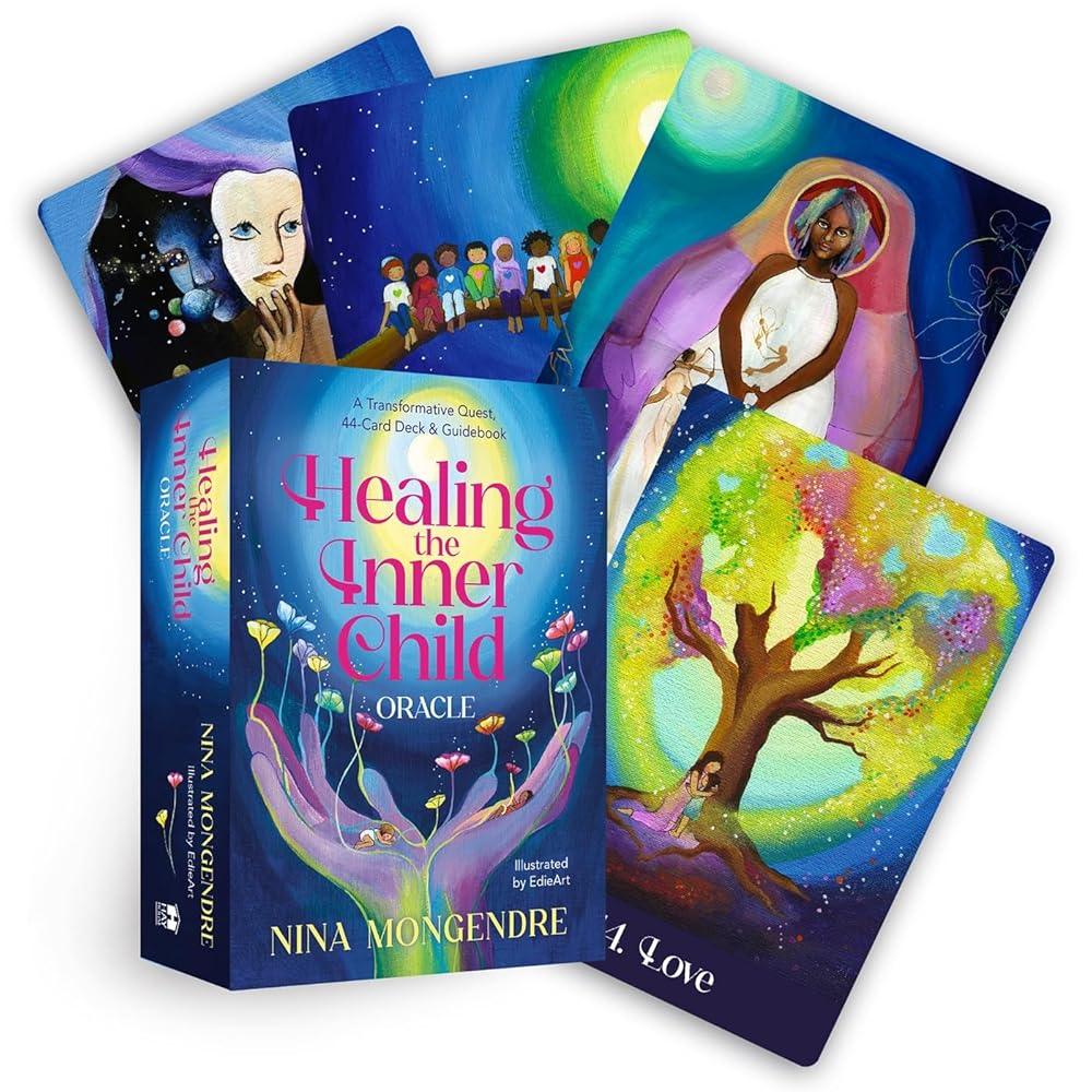 Healing the Inner Child Oracle: A Transformative Quest, 44-Card Deck & Guidebook cover image