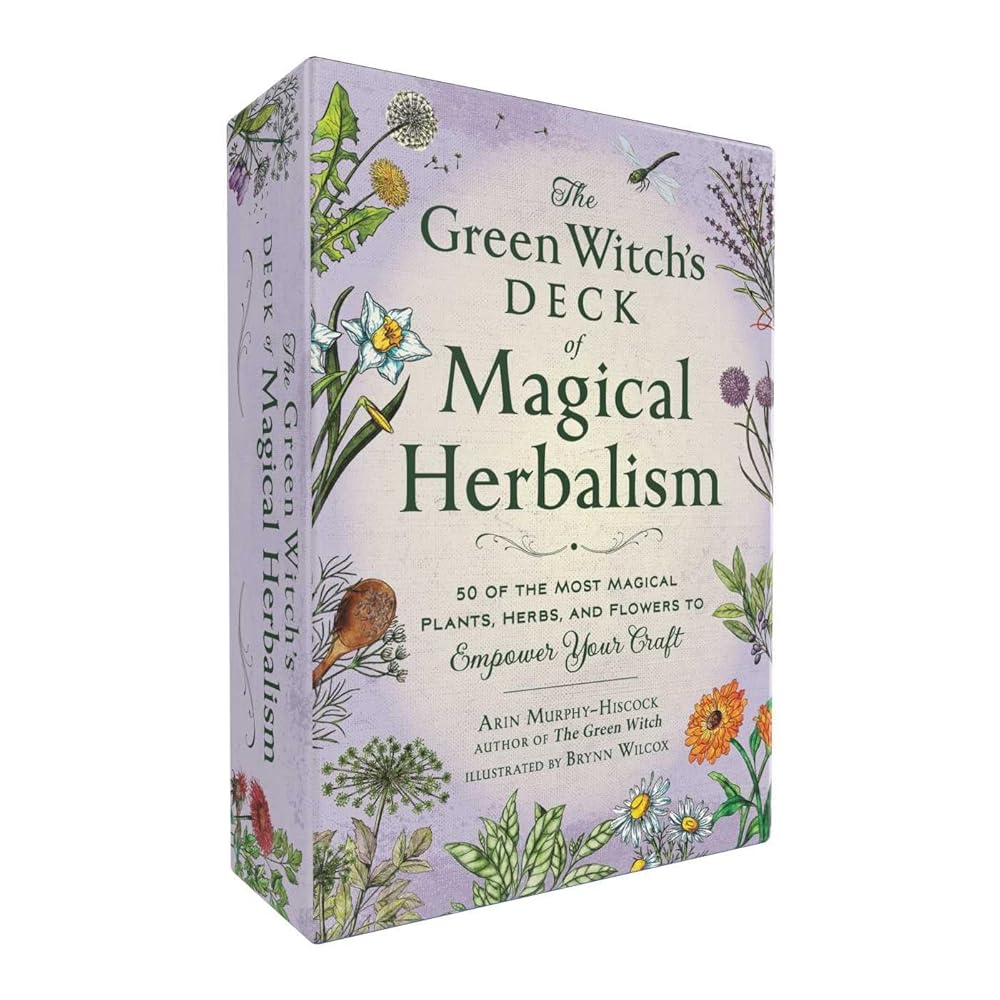 The Green Witch's Deck of Magical Herbalism: 50 of the Most Magical Plants, Herbs, and Flowers to Empower Your Craft (Green Witch Witchcraft Series) cover image