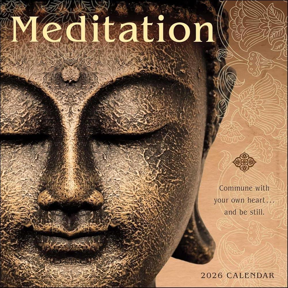 Meditation 2026 Wall Calendar cover image