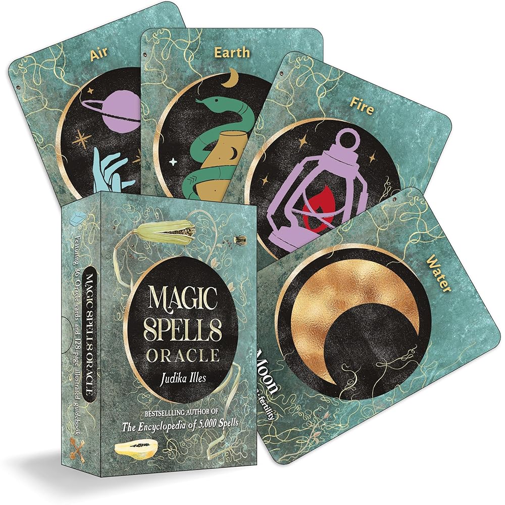 Magic Spells Oracle: (36 Full-Color Cards and 128-Page Guidebook) cover image