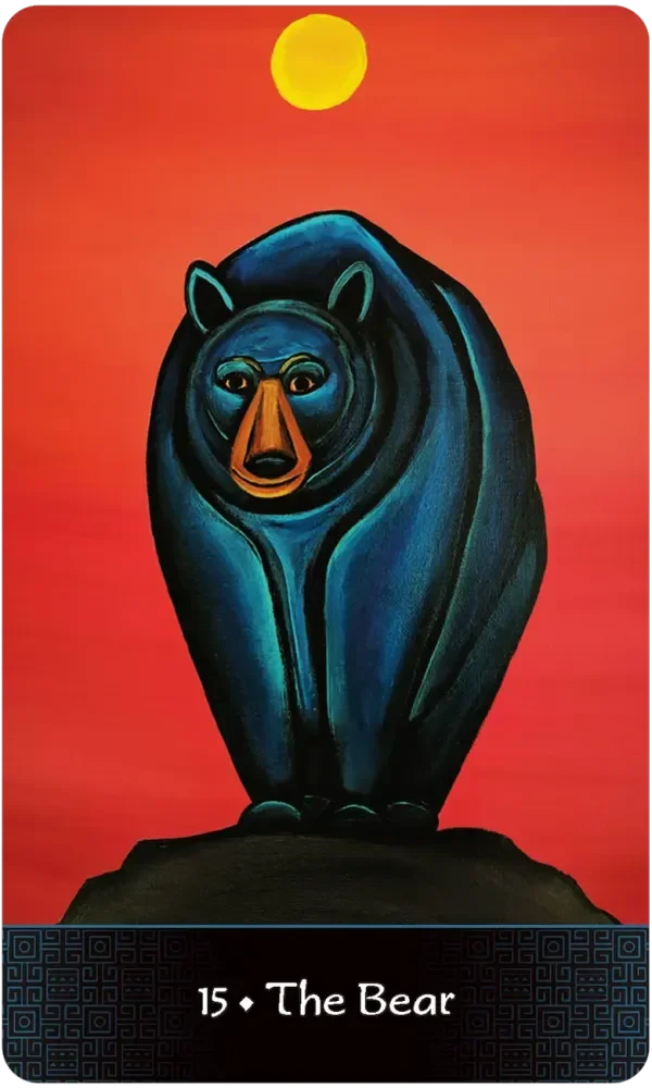 Afro Goddess Lenormand Oracle Bear