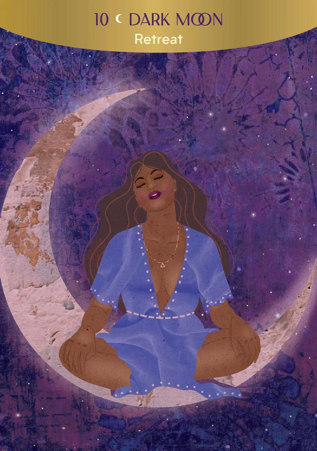Moon Goddess Oracle: Sacred Feminine Wisdom Dark Moon