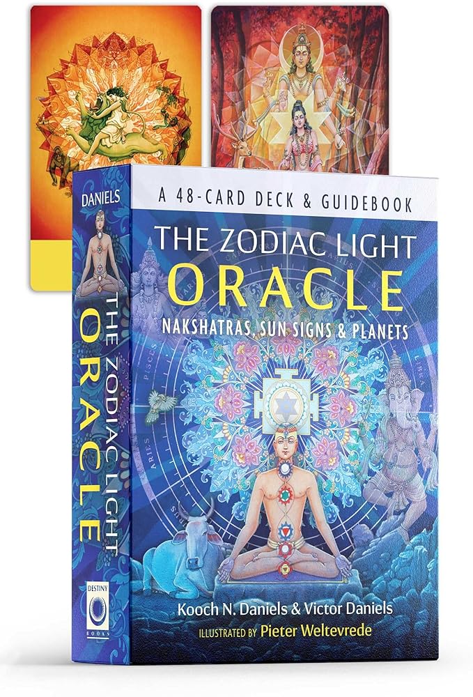 The Zodiac Light Oracle: Nakshatras, Sun Signs, and Planets cover image