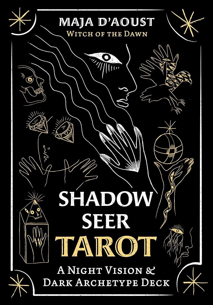 Shadow Seer Tarot: A Night Vision and Dark Archetype Deck cover image