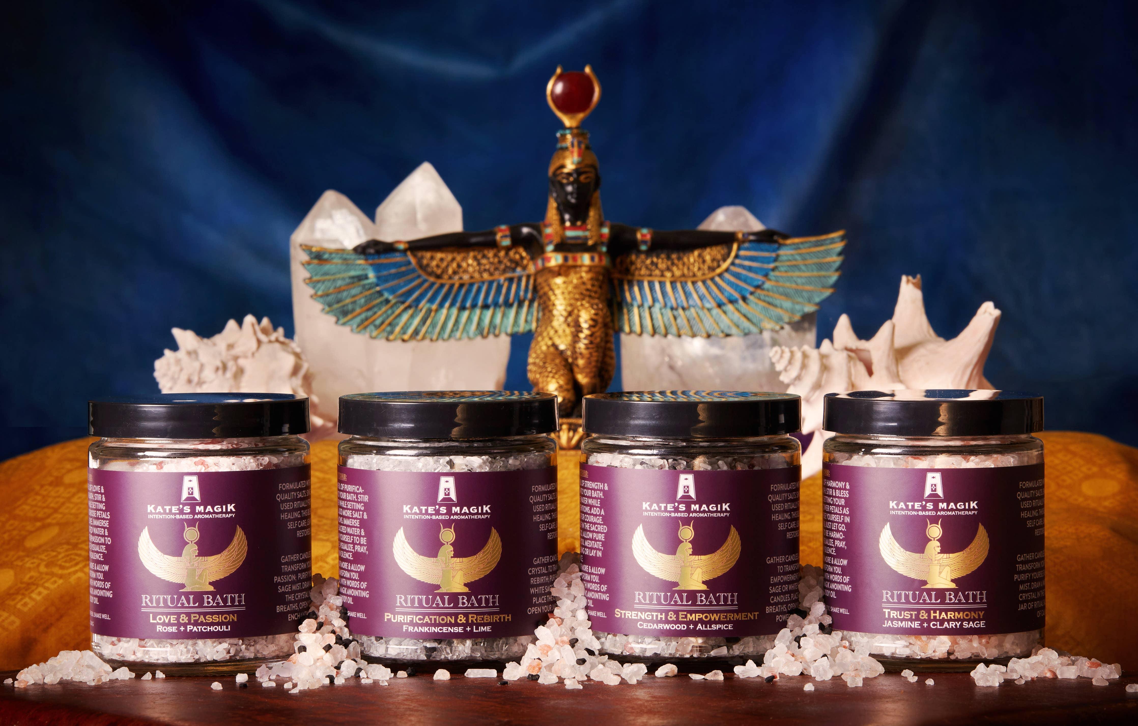 Love & Passion Ritual Bath Salts Collection