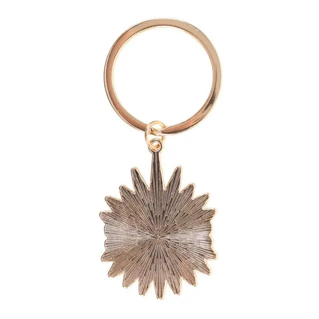 Back View of All-Seeing Eye Protection Key Ring