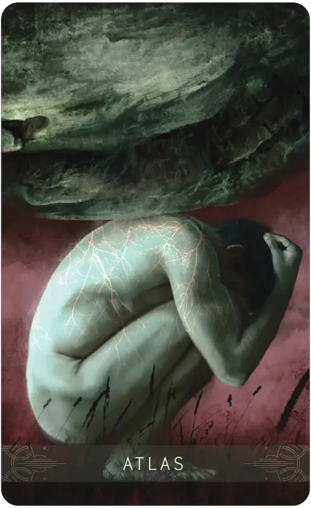 Divine Masculine Healing Oracle Atlas