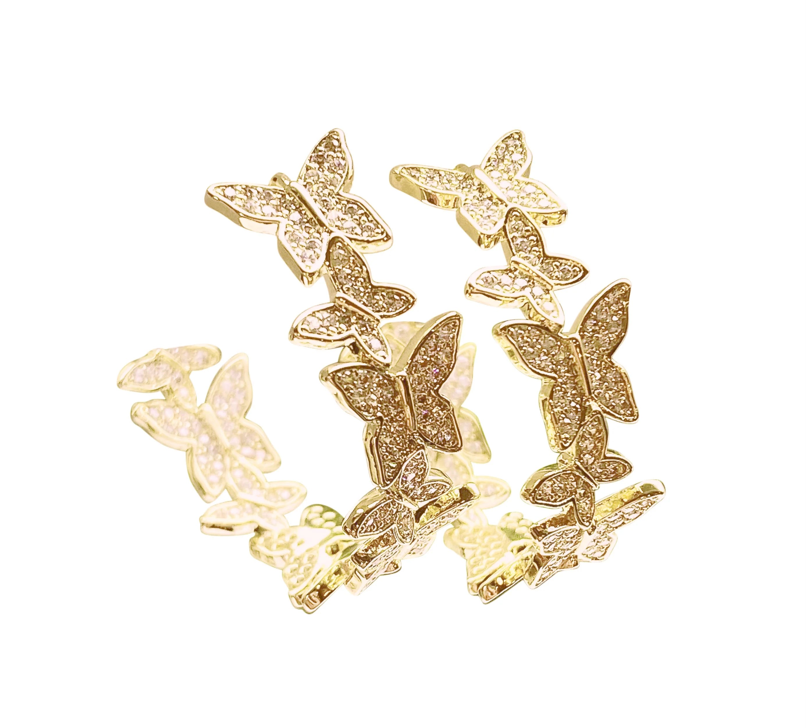 Fly High Hoop Charm earrings