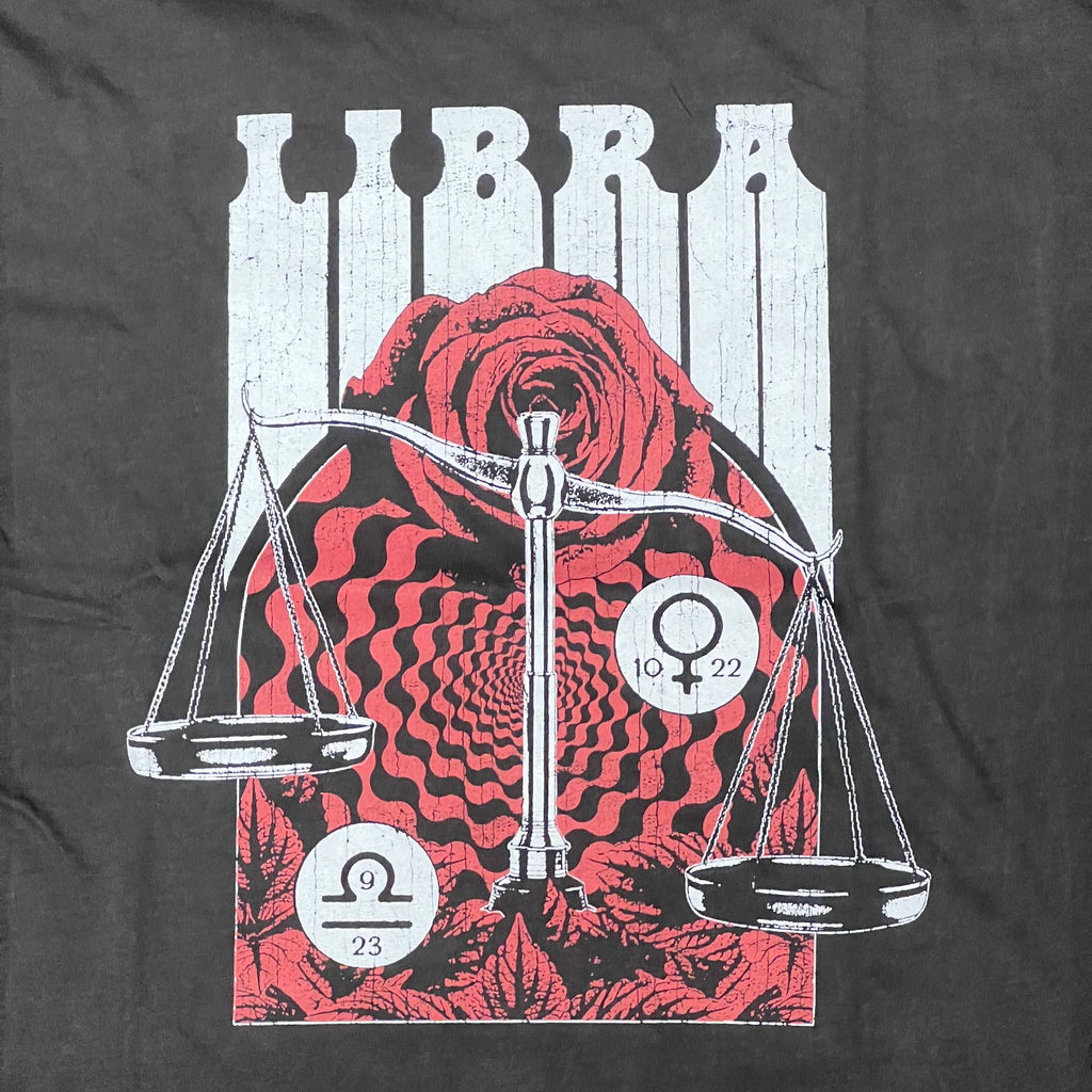 Libra Sun Sign Zodiac Graphic Tee Shirt