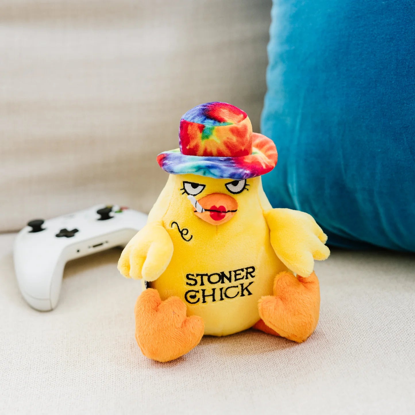 Stoner Chick Plush with background
