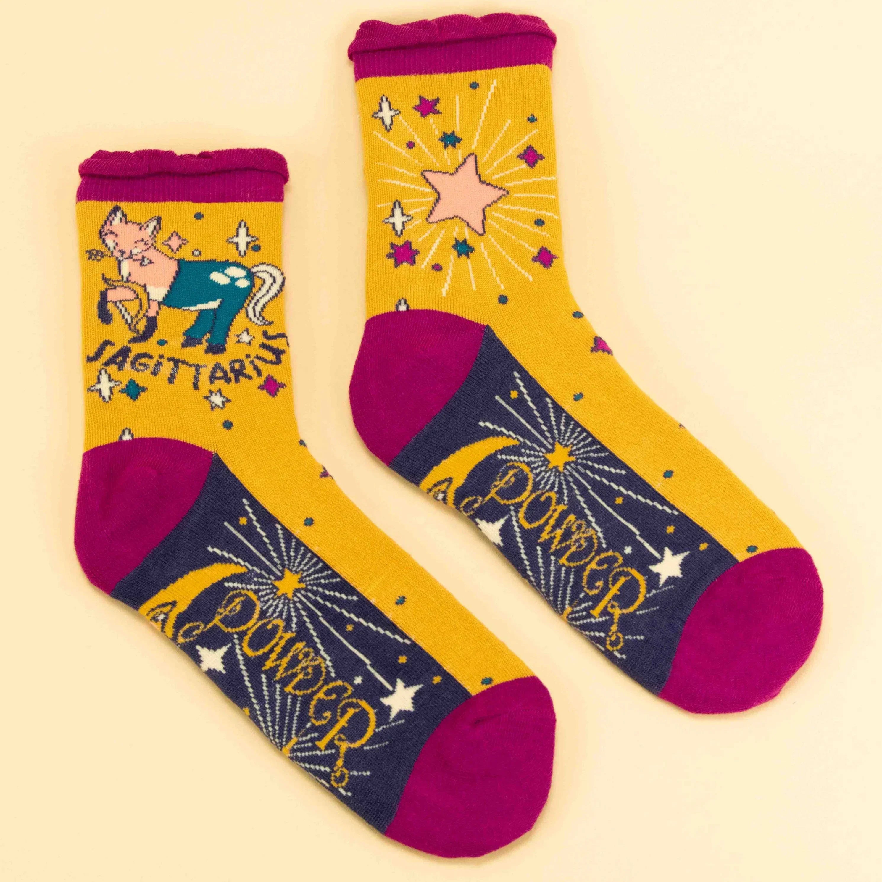 Sagittarius Zodiac Socks