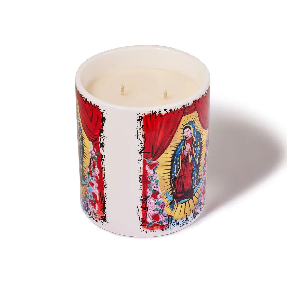 Collector's Edition Virgin Mary of Guadalupe Candle featuring Louis Carreon