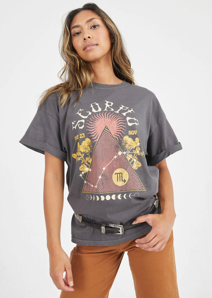 Scorpio Sun Sign Zodiac Graphic Tee Shirt