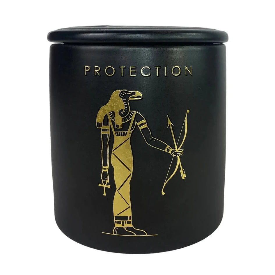 Spitfire Girl Protection Full Size Ceramic Candle