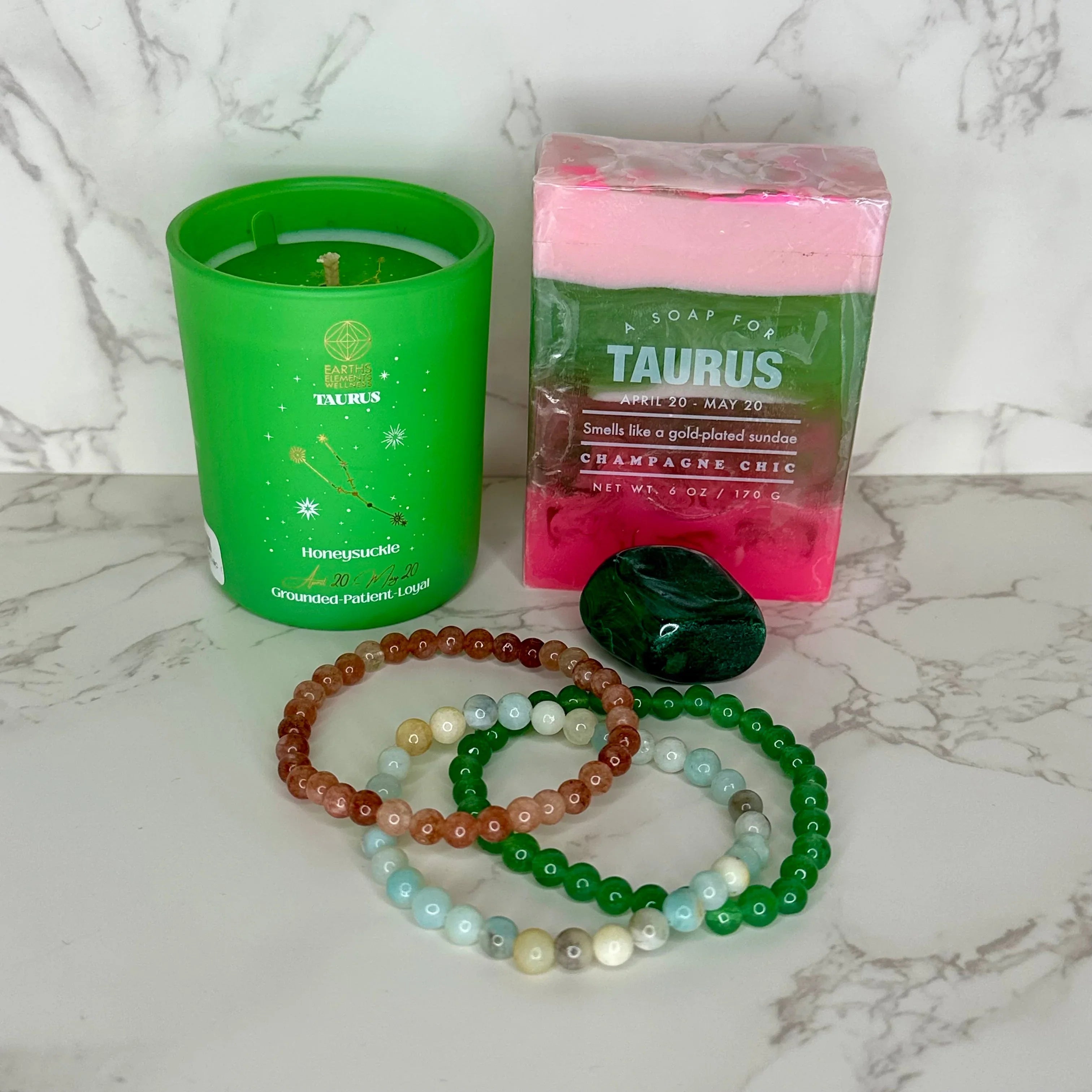 Taurus Sun Sign Zodiac Gift Set