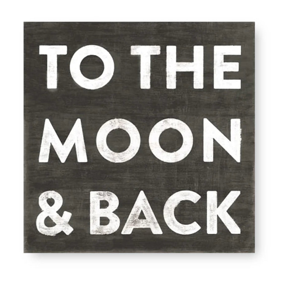 To The Moon & Back Art Tile